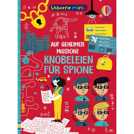 Usborne Minis Auf geheimer Mission! Knobeleien für Spione