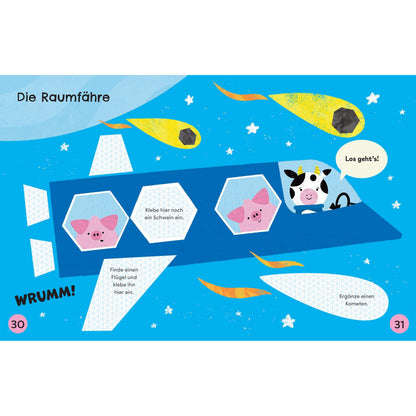 Usborne - Schere, Kleber, los! Bunte Raketen und Raumfahrzeuge fertig basteln