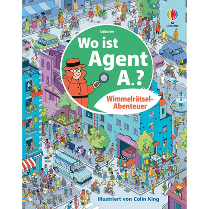 Usborne Wimmelrätsel-Abenteuer: Wo ist Agent A.?