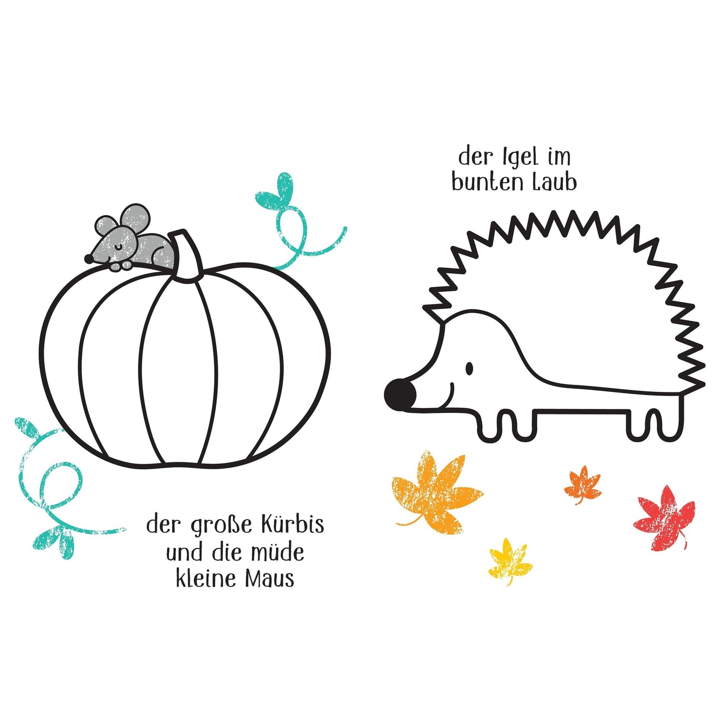 Usborne ganz einfach ausmalen Herbst