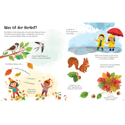 Usborne mein erstes Stickerbuch Bunter Herbst