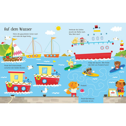 Usborne mein wisch und weg Buch Auf Reisen