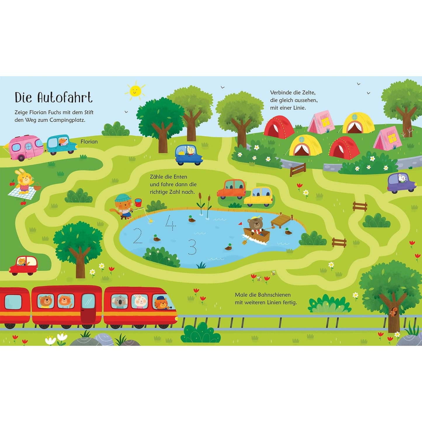 Usborne mein wisch und weg Buch Auf Reisen