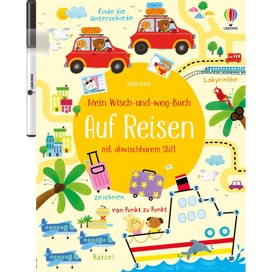 Usborne mein wisch und weg Buch Auf Reisen