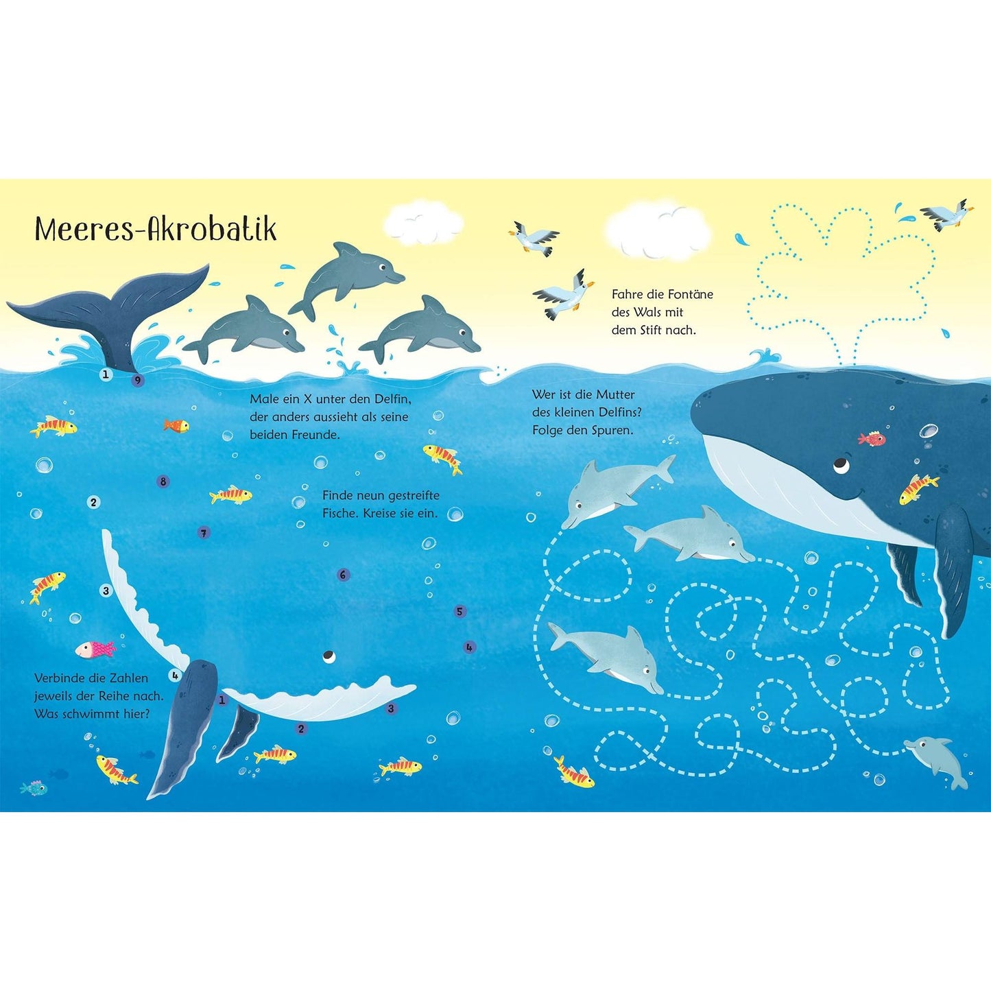 Usborne mein wisch und weg Buch Im Meer