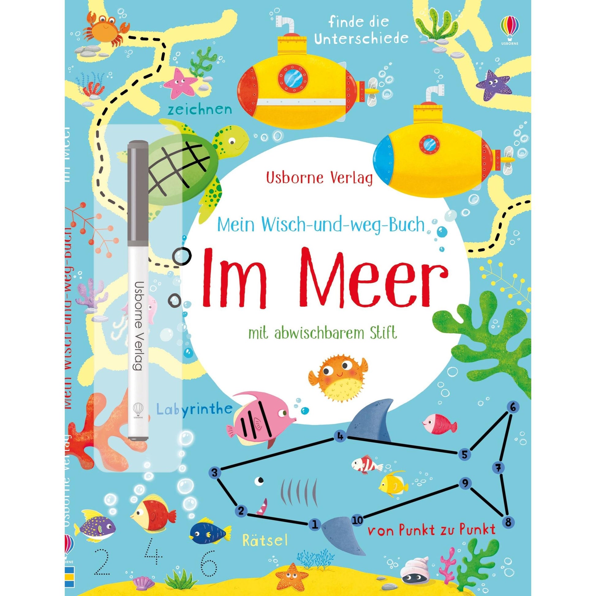 Usborne mein wisch und weg Buch Im Meer