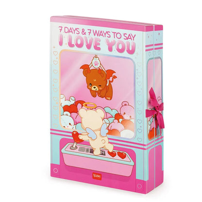 Legami Box mit 7 Überraschungen - 7 Days & 7 Ways to Say I Love You