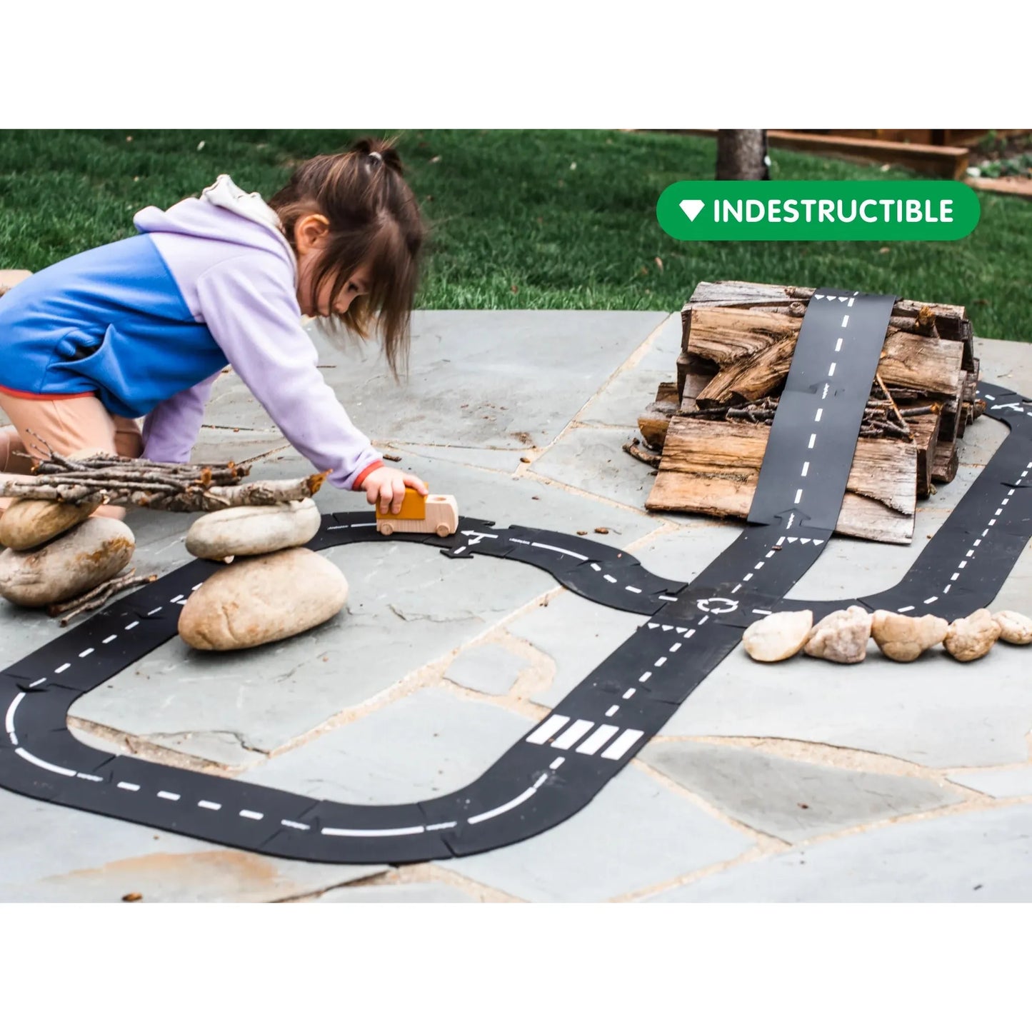 Waytoplay Highway - Large 24 flexible Straßenteile