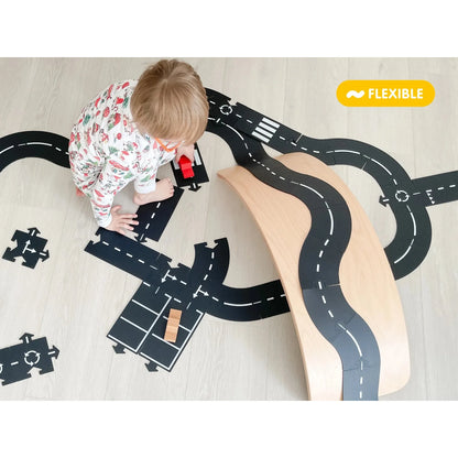 Waytoplay King of the Road - Extra Large Road Set 40 Teile