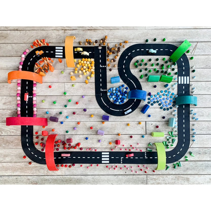 Waytoplay King of the Road - Extra Large Road Set 40 Teile