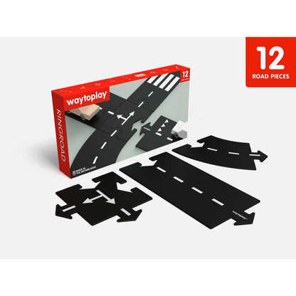 Waytoplay Ringroad - 12 Teile flexible Straße Small Road Set