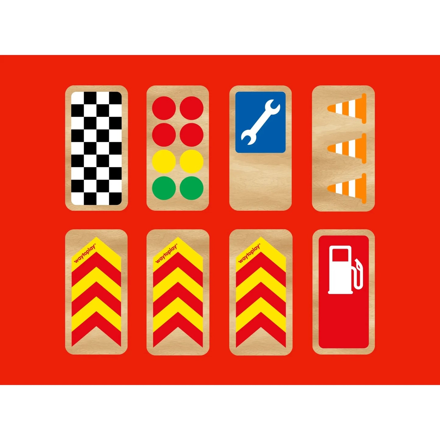 Waytoplay Roadblocks - Race Signs