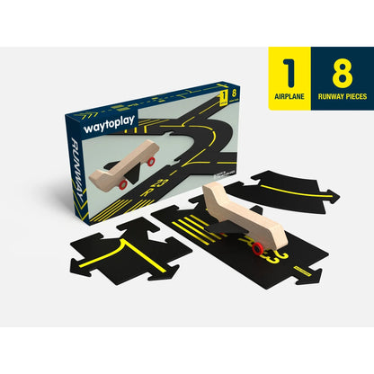 Waytoplay Runway flexibles Flughafenset