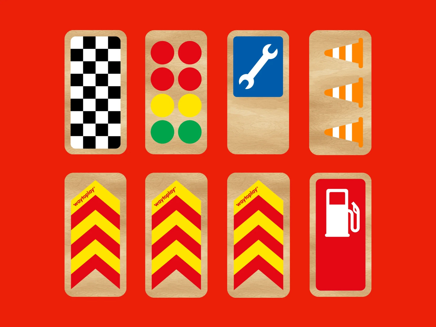 Waytoplay Roadblocks - Race Signs
