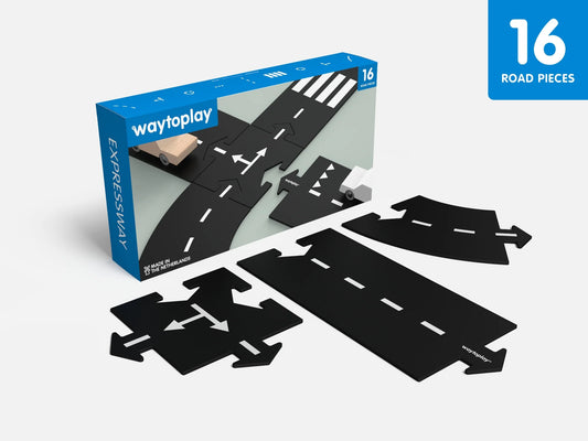 Waytoplay Expressway - Medium 16 flexible Straßenteile