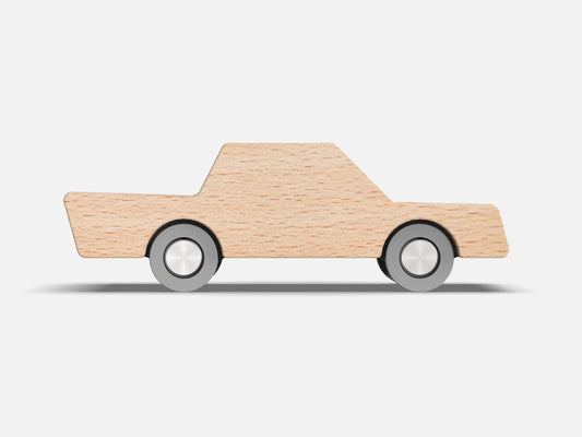 Waytoplay Back and Forth Car - Woody