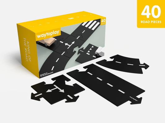 Waytoplay King of the Road - Extra Large Road Set 40 Teile