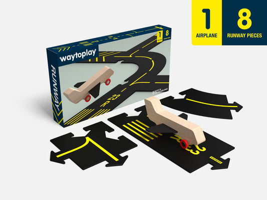 Waytoplay Runway flexibles Flughafenset