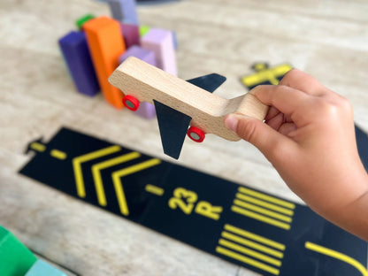 Waytoplay Runway flexibles Flughafenset