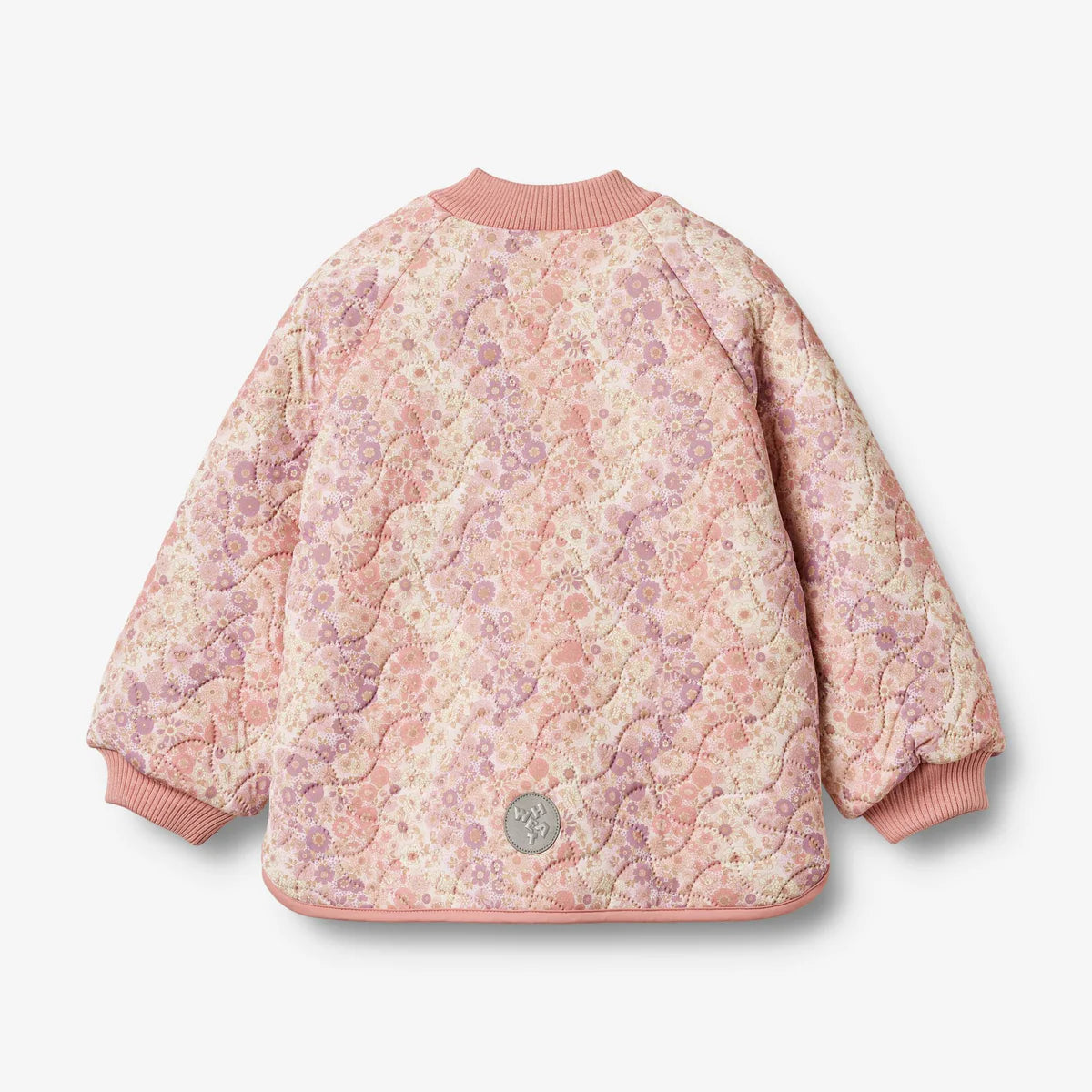 Wheat Wendbare Thermojacke Lake Lilac Flower Rainbow