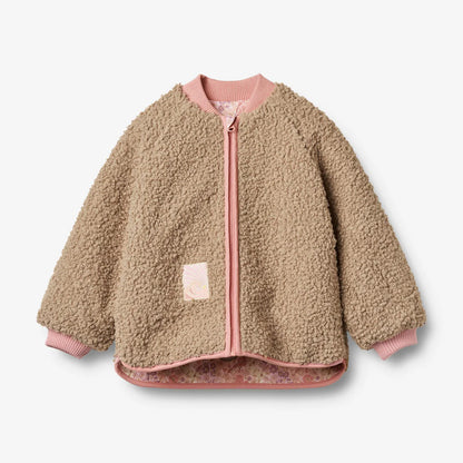 Wheat Wendbare Thermojacke Lake Lilac Flower Rainbow