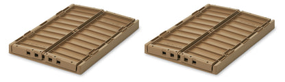 Liewood Weston Storage Box M 2er-Pack Oat