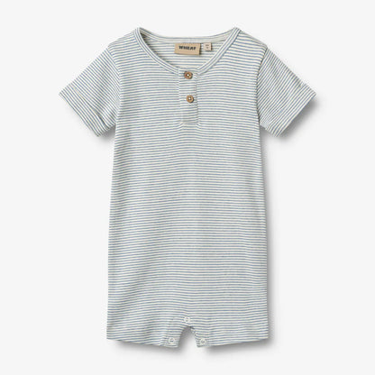 Wheat Junpsuit Overall Alfred blue stripe