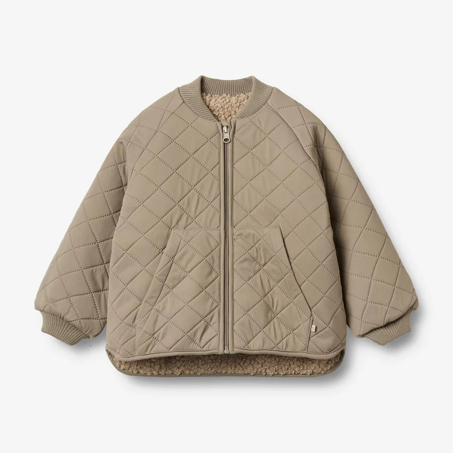 Wheat Wendbare Thermojacke Lake beige Stone