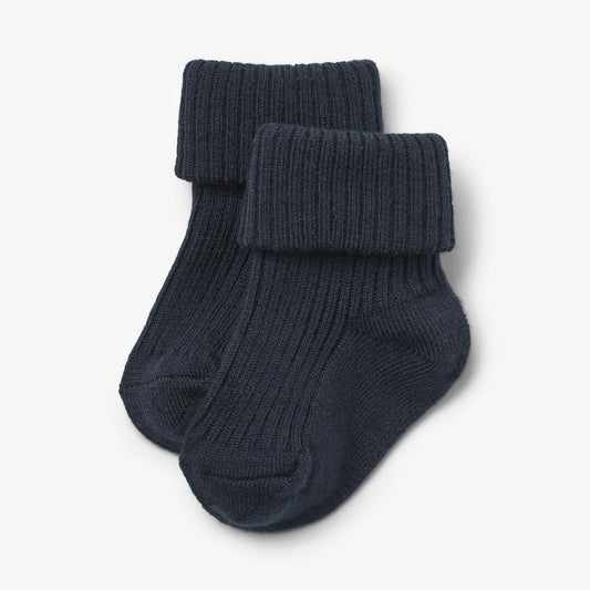 Wheat Wollsocken Ziggy Navy