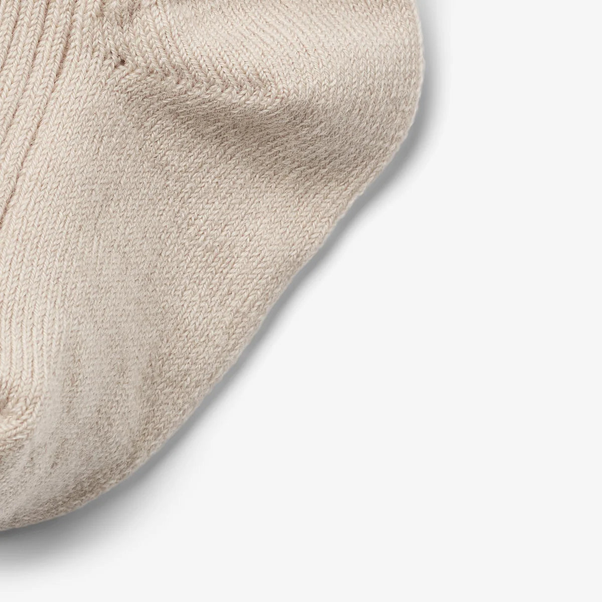 Wheat Wollsocken Rib Socks Ziggy Offwhite