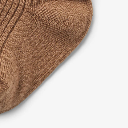 Wheat Wollsocken Rib Socks Ziggy Caramel