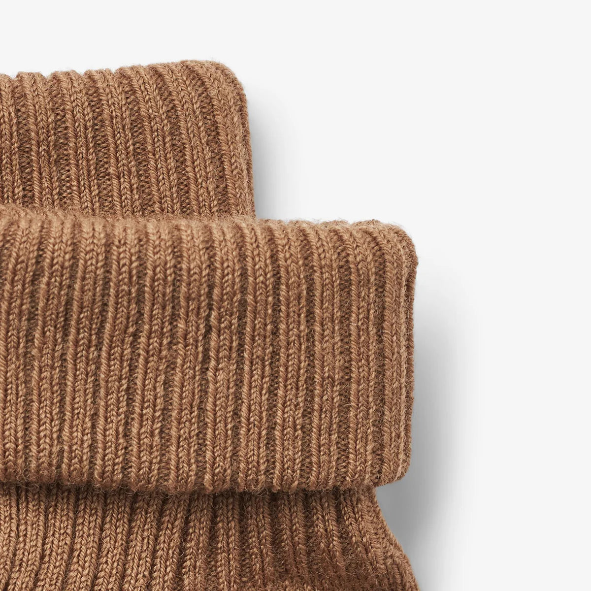 Wheat Wollsocken Rib Socks Ziggy Caramel