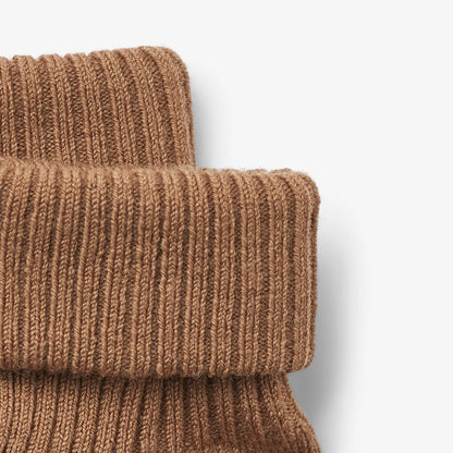 Wheat Wollsocken Rib Socks Ziggy Caramel