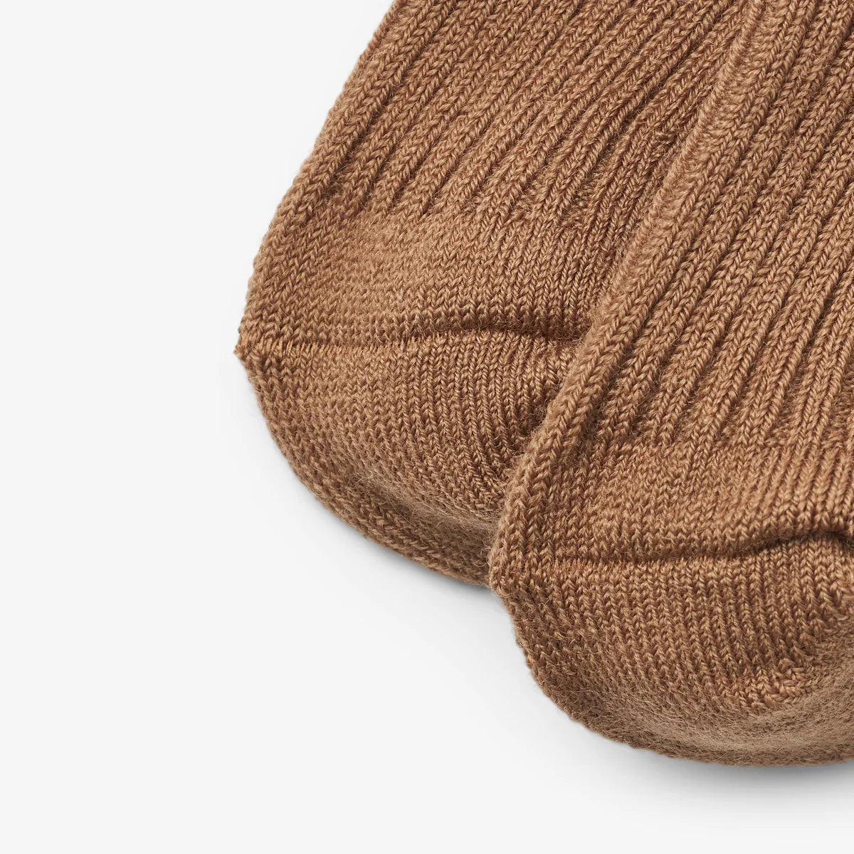 Wheat Wollsocken Rib Socks Ziggy Caramel