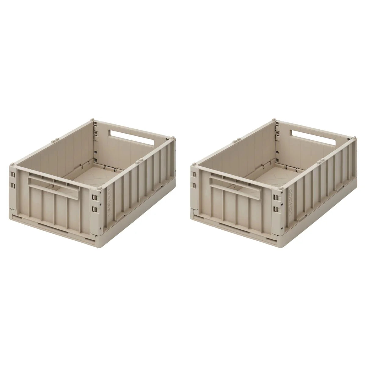 Liewood Weston Storage Box M 2er-Pack Sandy