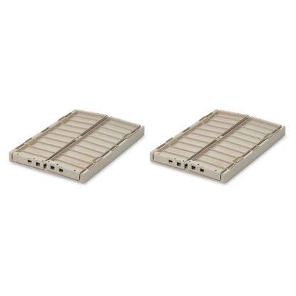 Liewood Weston Storage Box M 2er-Pack Sandy