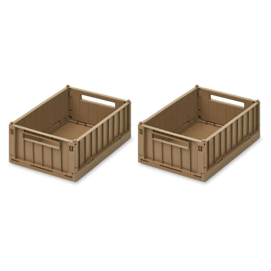 Liewood Weston Storage Box S 2er-Pack Oat