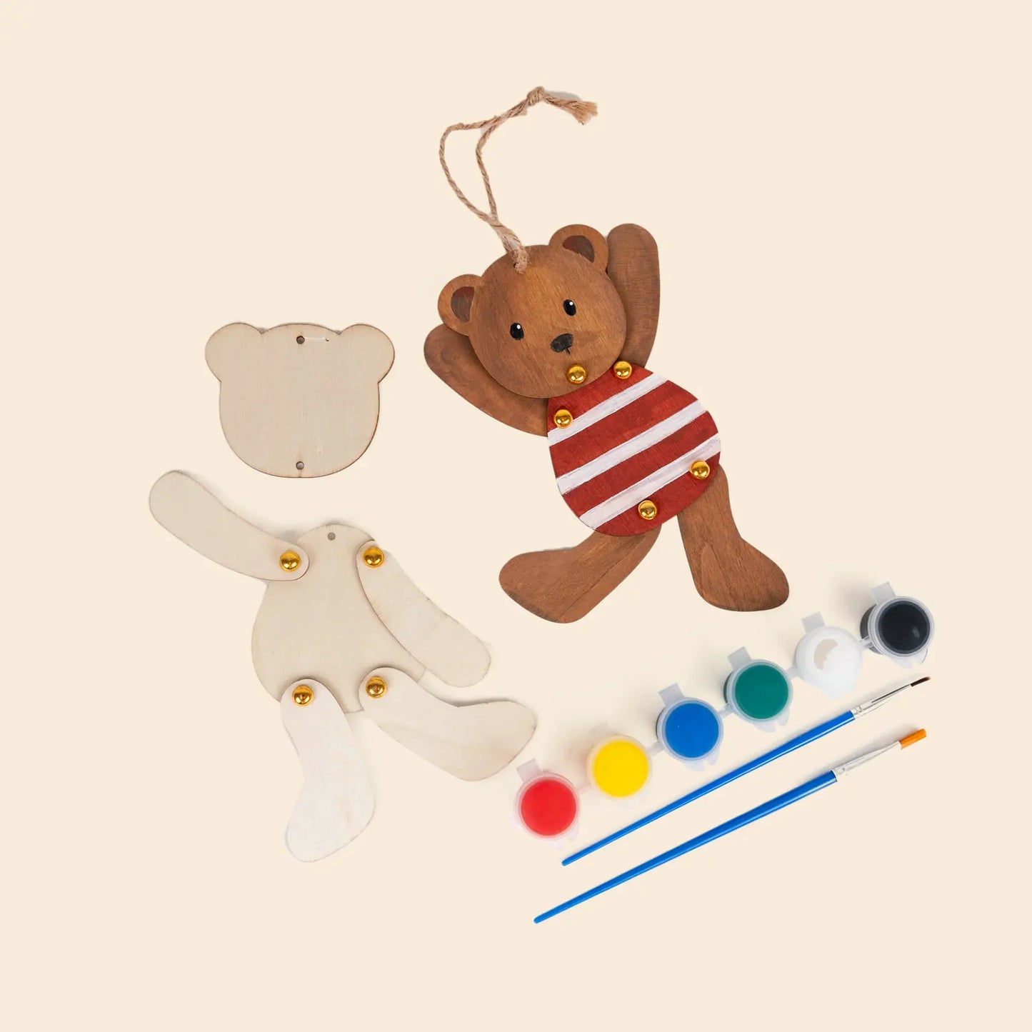 Egmont Toys Hampelmann Bär zum Bemalen