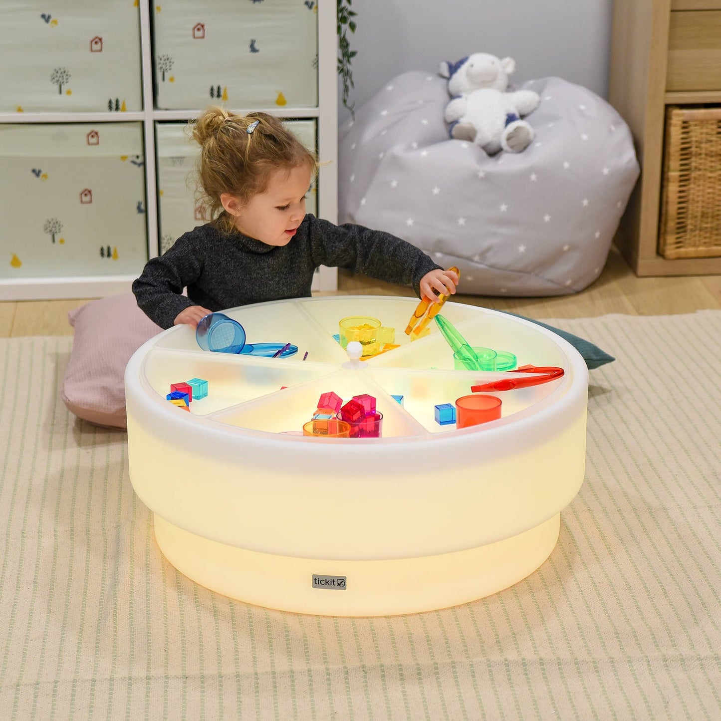 Tickit Sensory Mood Niedriger Entdeckungstisch