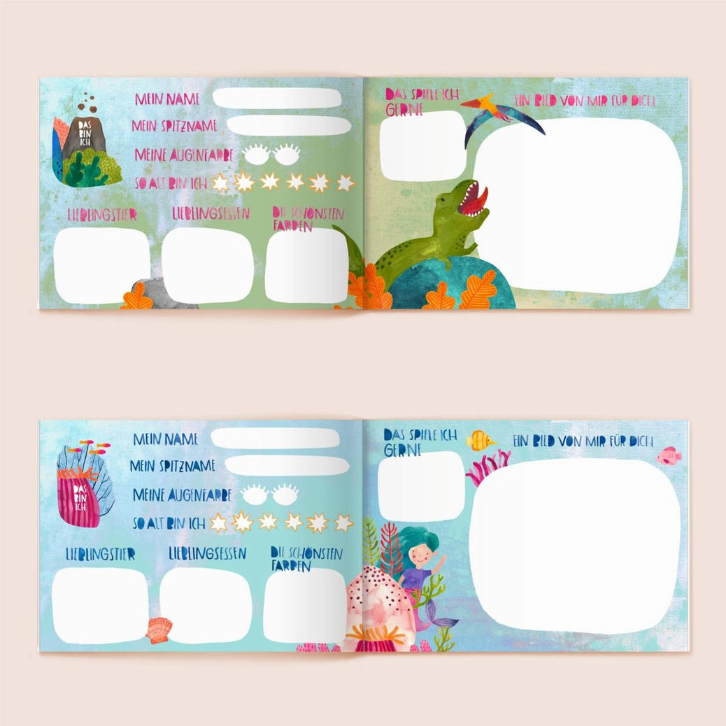 Frau Ottilie Kindergarten-Freundebuch