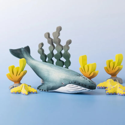 Bumbu Toys Blauwal-Familie Set