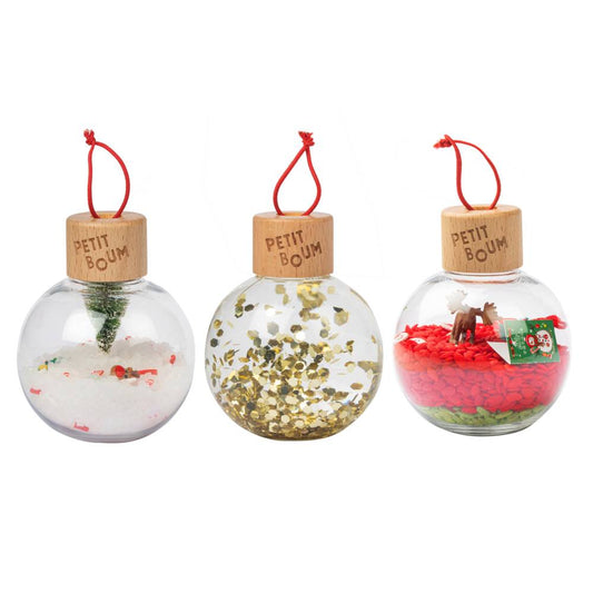 PETIT BOUM Sensorische Weihnachtskugeln