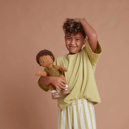 Olli Ella Dinkum Dolls Button Stoffpuppe