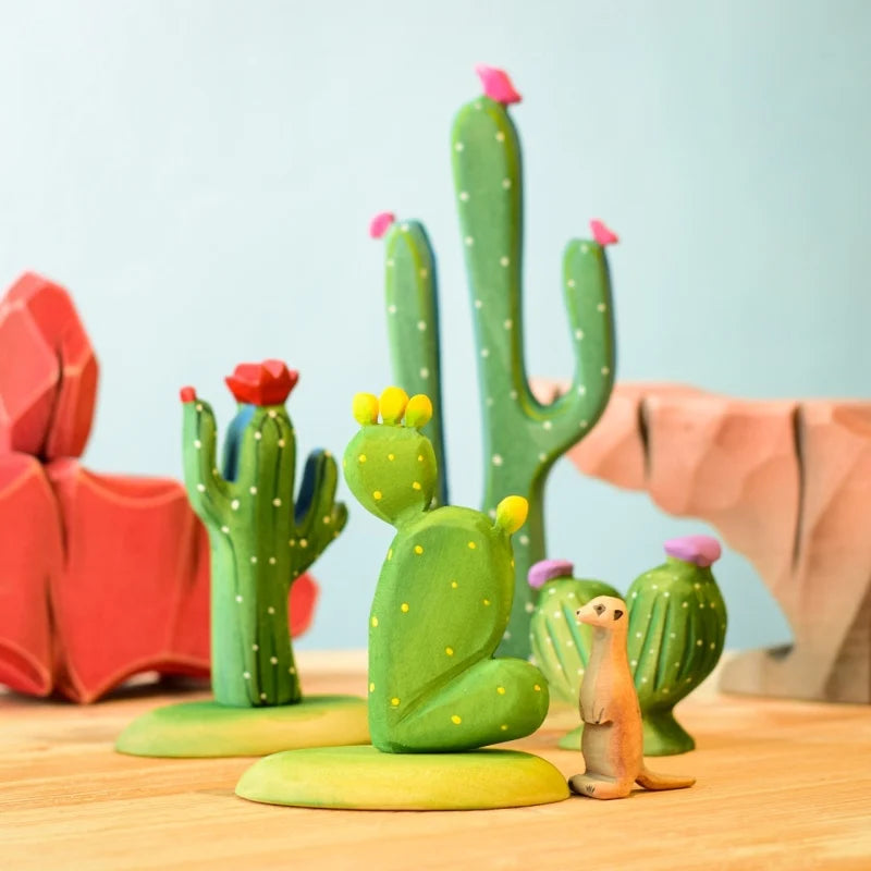 Bumbu Toys Kaktus Set - 4 Kakteen