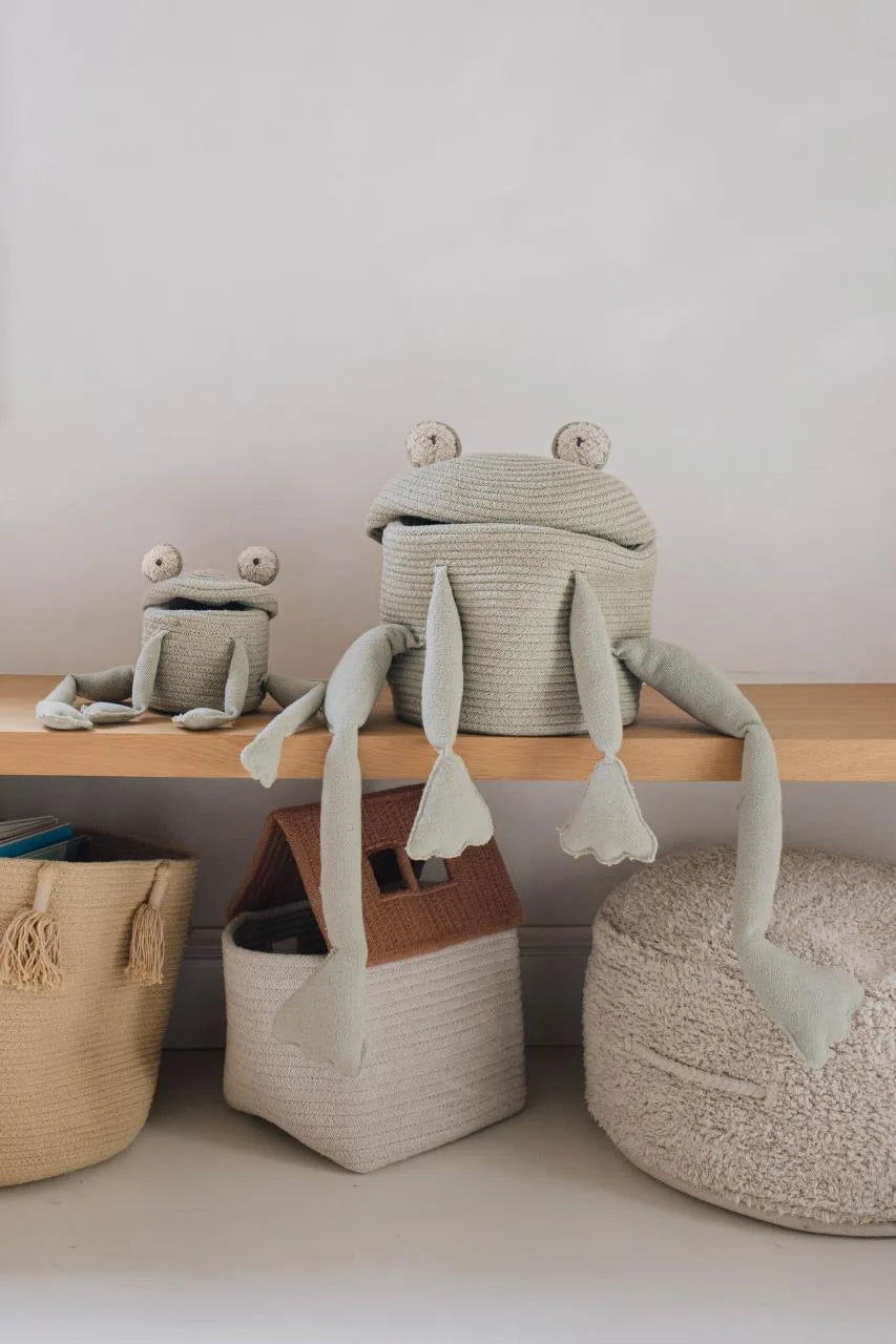 Lorena Canals Basket Mini Fred The Frog