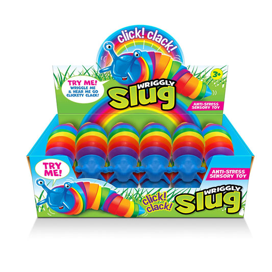 Sensory Puzzle Rainbow Fidget Schnecke