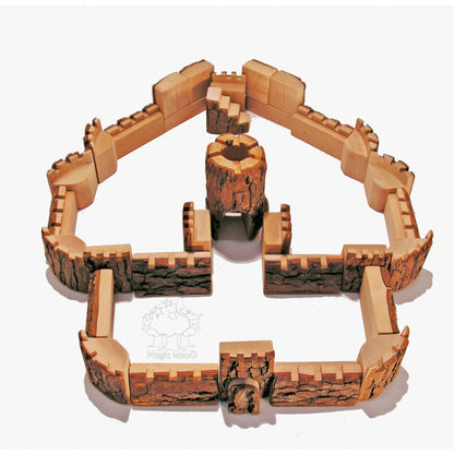 Magic Wood Burg Camelot Holz