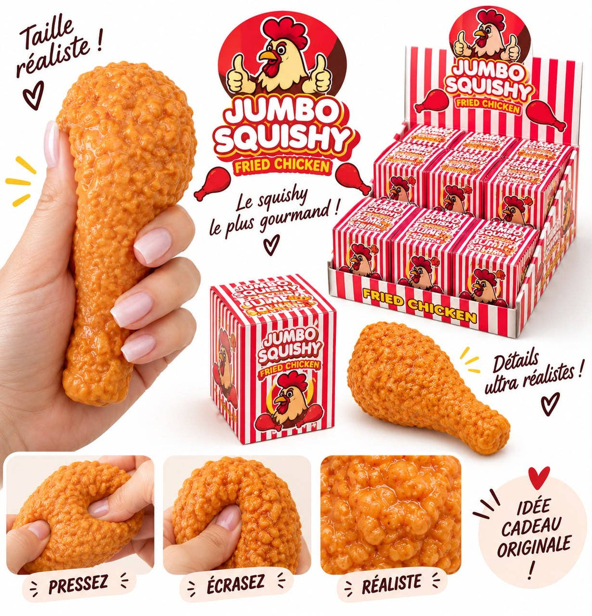Weiches frittiertes Hähnchen