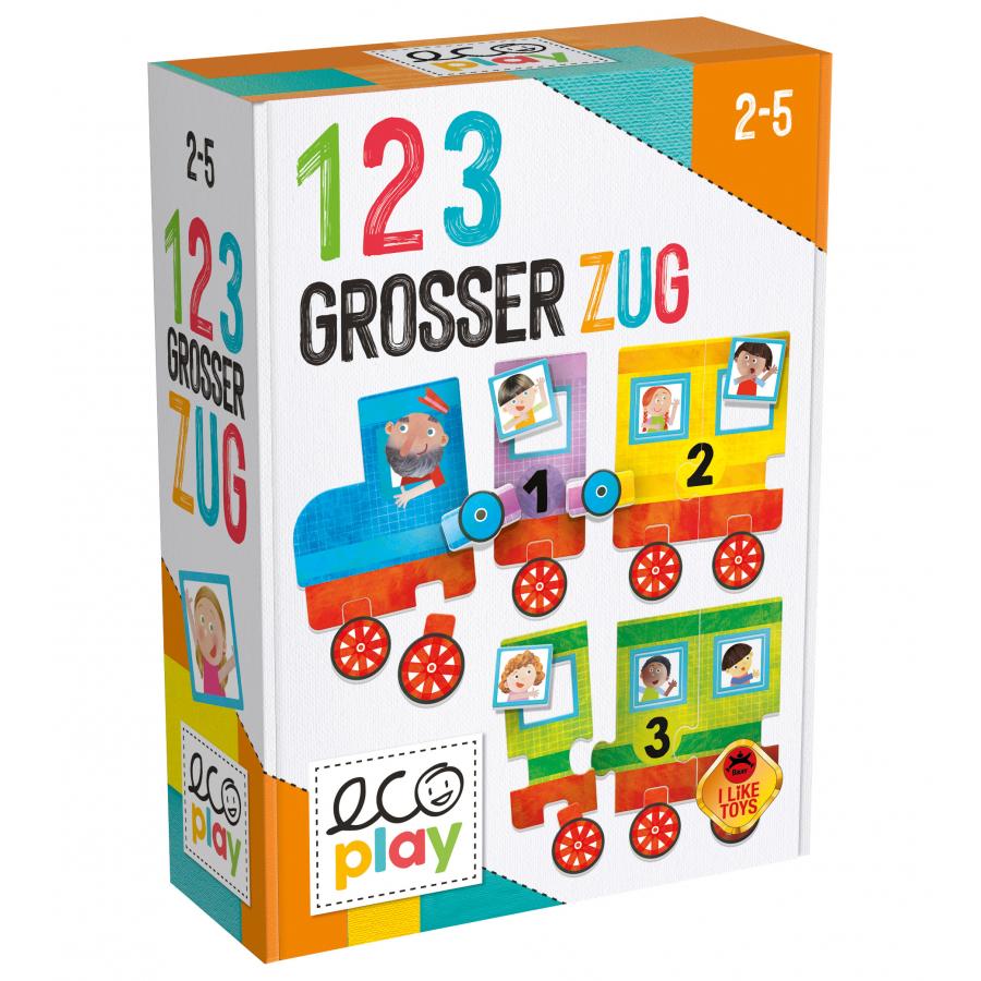 ecoplay - 123 großer Zug