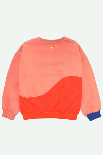 Sticky Lemon Sweater coral pink + red hat wonders of the deep sea